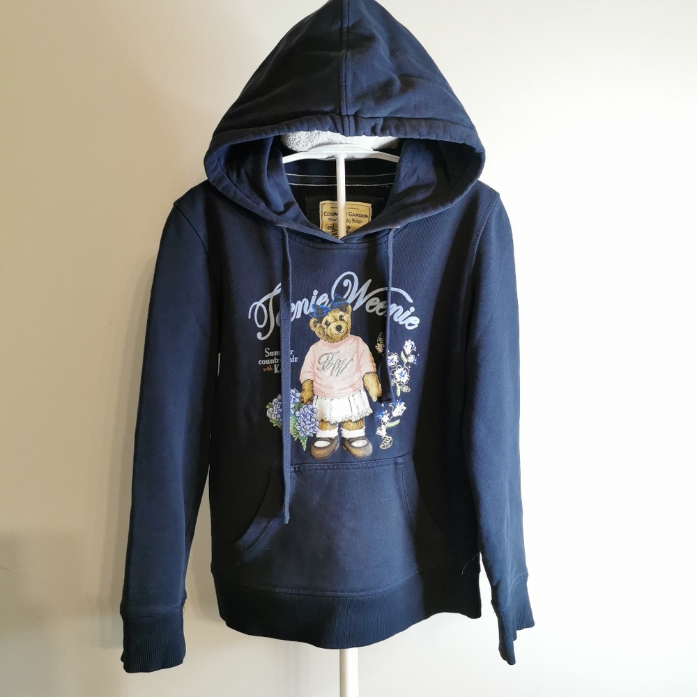 Teenie weenie Vintage Country Garden Bears Hoodie
